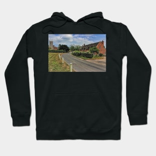 Woodbastwick village and church Hoodie